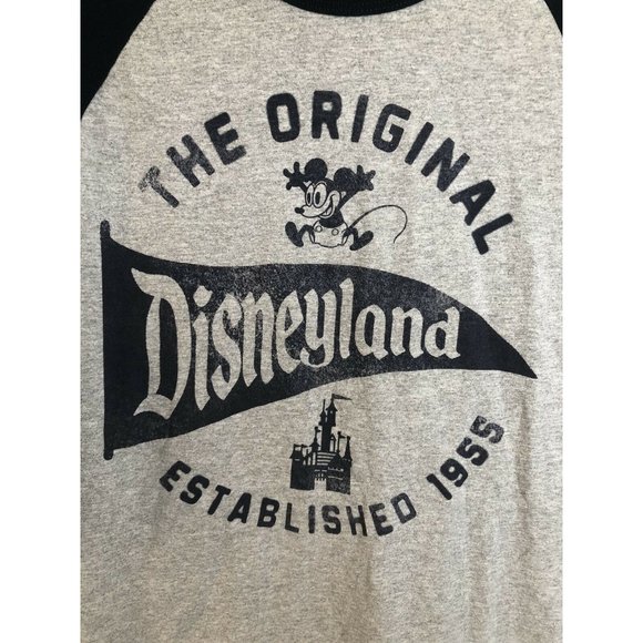 Disney Parks Disneyland 1955 Raglan T Shirt Large - Picture 2 of 6